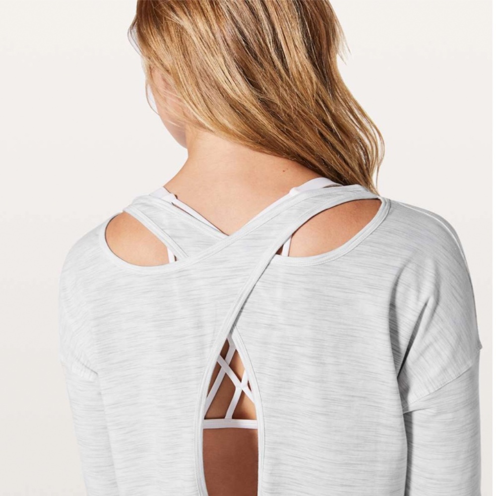 Lululemon Back Into It Long Sleeve NWOT
